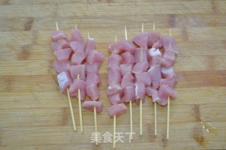 低热量的【串烤里脊】的做法步骤：3