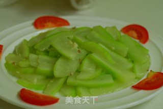 胡椒炒蒲瓜的做法步骤：6