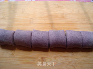 双色黑米馒头的做法步骤：4