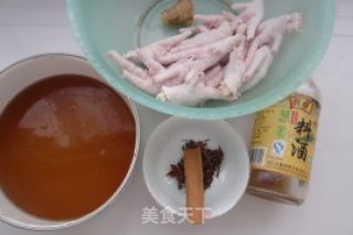风味糟鸡爪的做法步骤：1