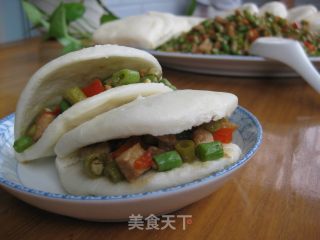 泡豇豆夹馍的做法步骤：9