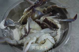怀念小时候--淀粉粘蟹的做法步骤：2