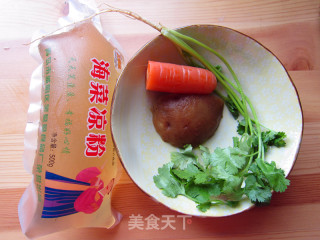醋拌海菜凉粉的做法步骤：1