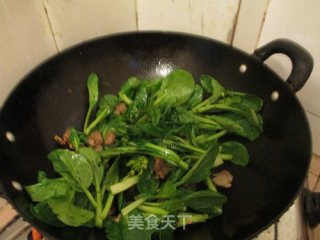 家常菜 ~鸡肾炒菜心的做法步骤：6
