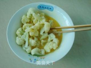 花菜炒鸡蛋的做法步骤：4