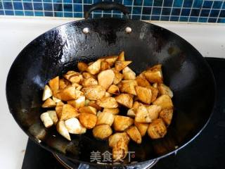油焖茭白的做法步骤：7