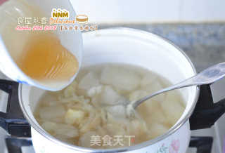 秋季润肺饮品——百合雪梨糖水的做法步骤：5