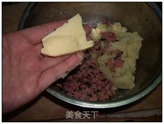 黑椒牛肉土豆饼的做法步骤：7