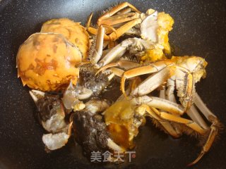 咖喱大闸蟹的做法步骤：6