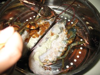 蒜蓉蒸龙虾的做法步骤：15