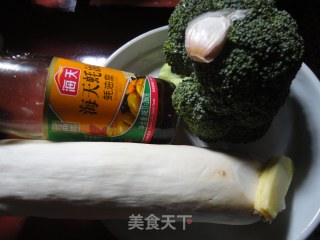 耗油杏鲍菇的做法步骤：1