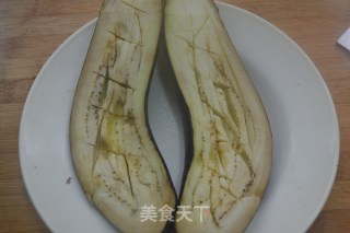 【蒜香腊肉烤茄子】的做法步骤：3