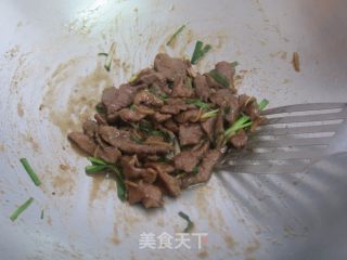 开胃下饭菜【蚝油牛肉】的做法步骤：6