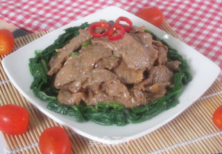 开胃下饭菜【蚝油牛肉】的做法步骤：7