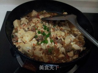 肉末豆腐的做法步骤：6