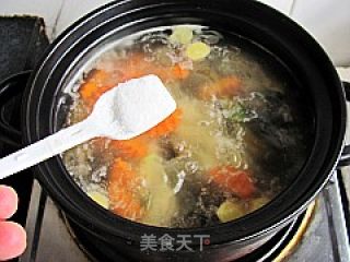 山药鳝鱼汤的做法步骤：11