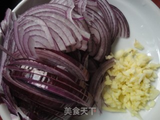 孜然洋葱土豆片的做法步骤：3