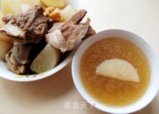 瑶柱扇骨褒萝卜的做法步骤：7