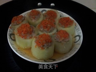 爽滑酿黃瓜的做法步骤：9