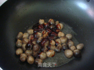 蚝油草菇的做法步骤：4