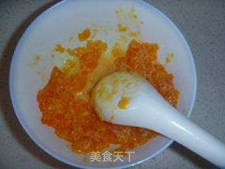咸蛋黄茶树菇的做法步骤：3