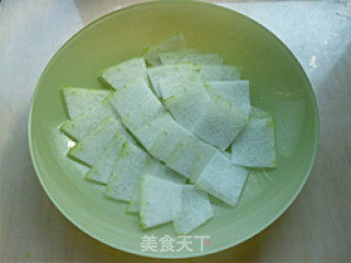 肉末水晶冬瓜片的做法步骤：6