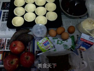 紫薯蛋挞的做法步骤：1