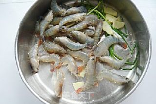 清炒大头虾的做法步骤：4