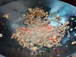一款好吃的下饭菜——肉末辣味豇豆的做法步骤：7