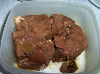 豆豉辣酱拌牛肉的做法步骤：8