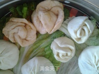 玫瑰花卷的做法步骤：19