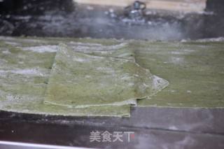 彩色面条-绿色的做法步骤：6