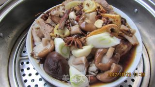 荤素扣肉的做法步骤：12