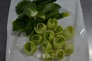 蚝油草菇的做法步骤：2