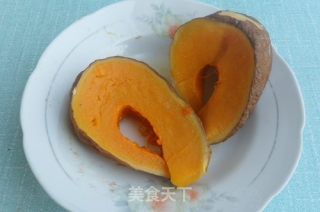 收获的季节--黄金南瓜馒头的做法步骤：1