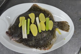 清蒸多宝鱼的做法步骤：4