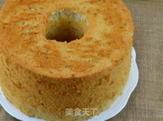 超乎想像的香——中空香蕉戚风的做法步骤：14