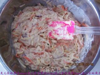 香脆土豆丝饼的做法步骤：5