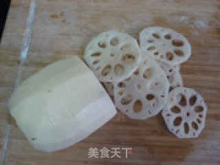 姜汁莲藕的做法步骤：2