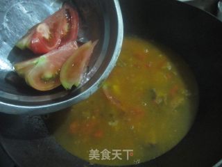 西红柿肉丝面的做法步骤：8