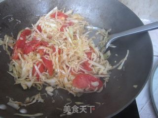 西红柿炒大头菜的做法步骤：9