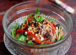 【辣酱拌牛肉】---- 下酒下饭的好菜的做法步骤：12