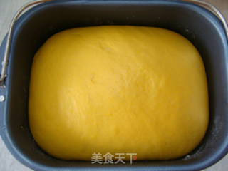 南瓜奶油排包的做法步骤：7