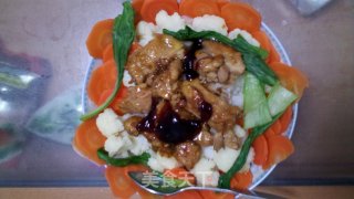 照烧鸡腿饭-足量版的做法步骤：8