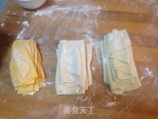 生日面——蔬菜面的做法步骤：7
