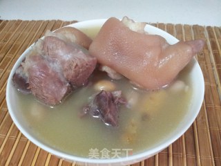 猪蹄煲花生汤的做法步骤：9
