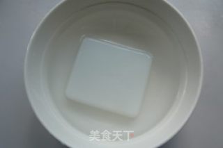瓜皮拌凉粉的做法步骤：2