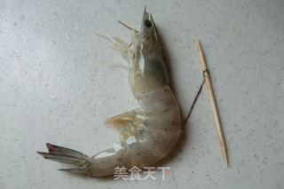 串烤虾的做法步骤：2