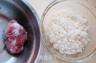 瑶柱瘦肉粥的做法步骤：2
