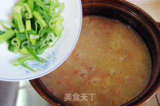 瑶柱瘦肉粥的做法步骤：9